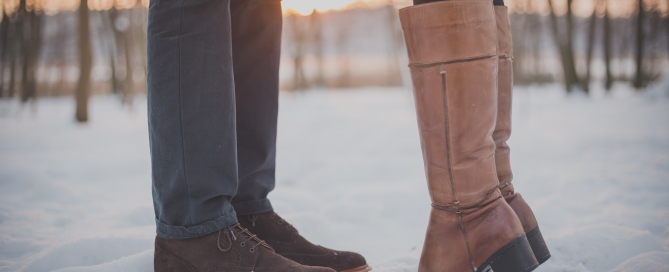 Couple in Snow